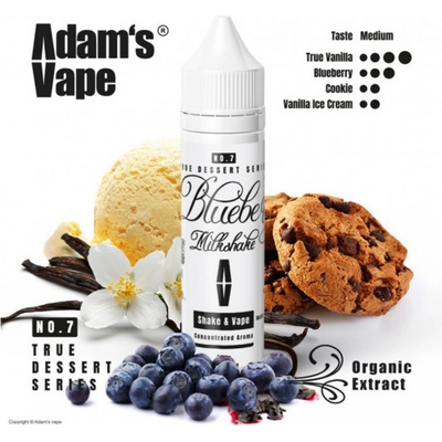 Adams vape Blueberry Milkshake Shake & Vape 12 ml