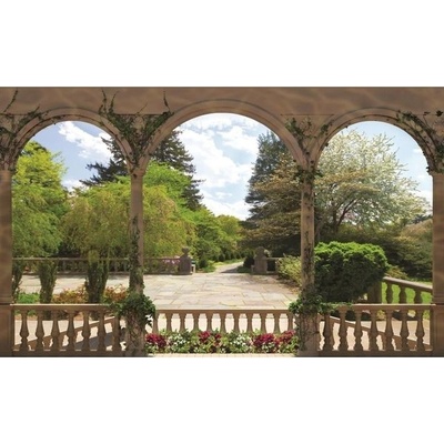 Preinterier FT0845 Fototapeta na stenu Obluk a stromy vlies 152cm x 104cm