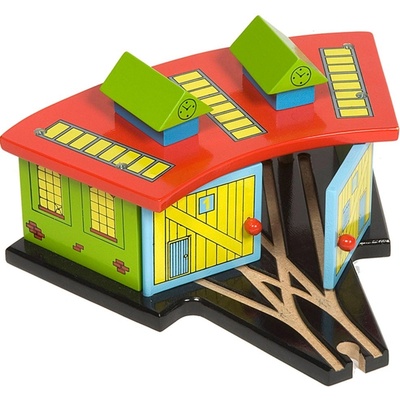 Bigjigs Depo s vraty – Hledejceny.cz