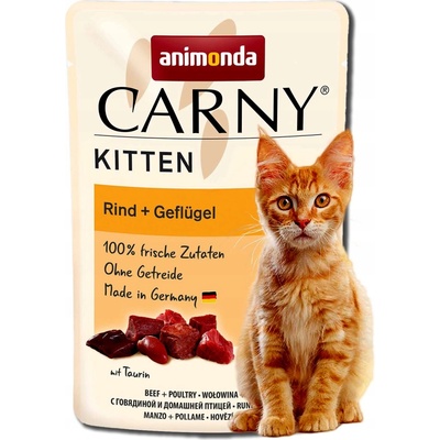 Animonda Carny Kitten hydinový koktejl 85 g