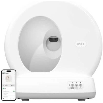 Intelligent self-cleaning cat litterbox with camera UBPet C10 Pro 55,5 x 52 x 53 cm