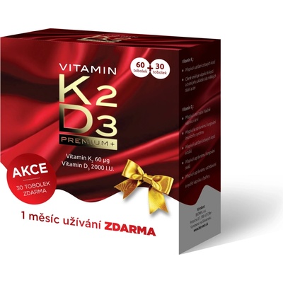 Biomin VITAMIN K2+D3 2000 I.U. PREMIUM 60+30 tablet