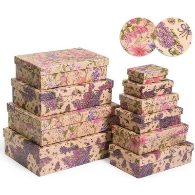 Argus Dárková krabice KRAFT - set 10 ks - 2500-8166P