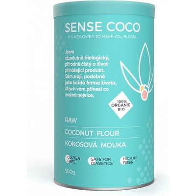 Sense Coco Kokosová mouka Bio Raw 0,5 kg