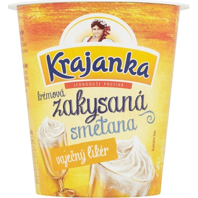 Krajanka Zakysaná smetana Vaječný likér 130 g