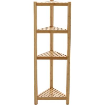 Pro-Tech shop Rohový bambusový regál 4-poschodový 34x34x99cm 80450