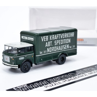 Brekina LIAZ 706 box wagon 1970 VEB KVK Nordhausen 1:87