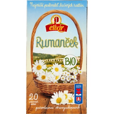 Agrokarpaty Bio Rumanček kamilkový čaj 20 x 1,5 g