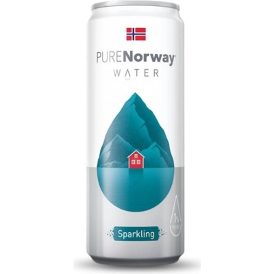 Det Norske Brenneri Harahorn Pure Norway Sparkling sýtená pramenitá voda 0,33 l