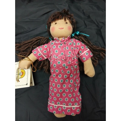 Dolls4Tibet Tibetská hadrová panenka přátelství Dolkar