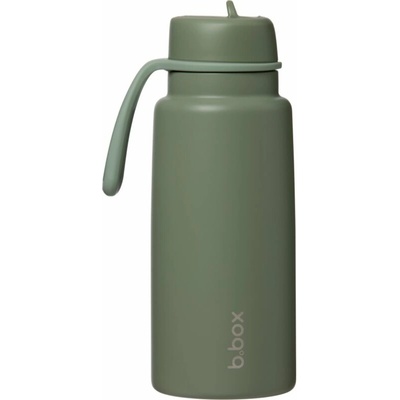 b.box Insulated Flip Top Bottle termofľaša Olive 1000 ml