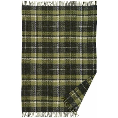 Klippan Vlněný pléd Snuggle green 130x200