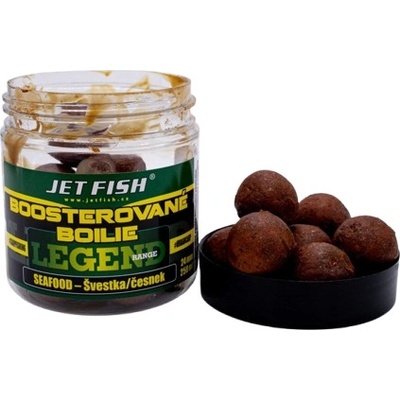 Jet Fish Boosterované Boilies Legend Range Seafood Švestka Česnek 250 ml 24 mm – Hledejceny.cz