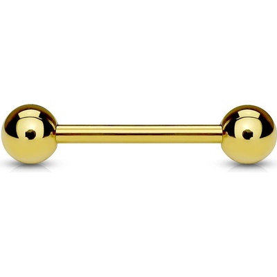 Šperky4U pozlacený piercing do jazyka PJ01056-16125