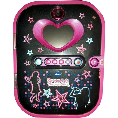 Vtech Kidi Secret Safe Můj tajný deník černý CZ – Hledejceny.cz