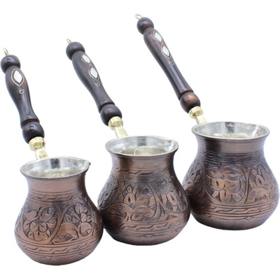 Bahar 380 ml Hnědá / Tmavé rytiny