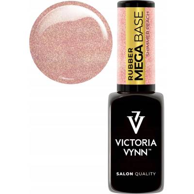 Victoria Vynn hybridní báze Gel Polish Mega Base Shimmer Peach 8ml