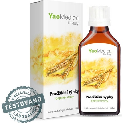 YaoMedica Prečistenie sýpky Jian Pi Wan tinktúra z čínskych bylín 50 ml