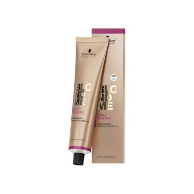 Schwarzkopf BlondME Bond Enforcing Deep Toning Peach Sorbet 60 ml