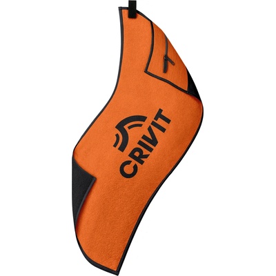 Crivit sportovní ručník 40 x 90 cm oranžová