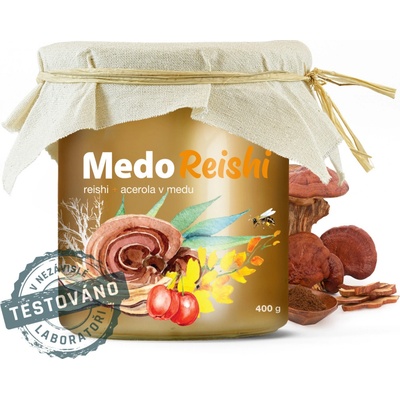 MycoMedica MedoReishi reishi v medu 400g