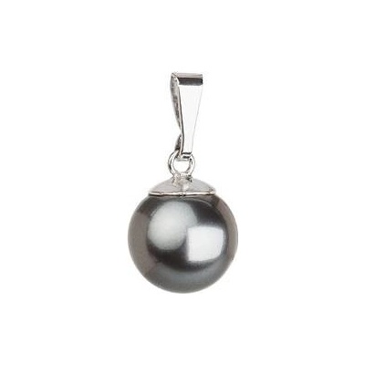 Evolution Group CZ Stříbrný přívěsek se šedou perlou Crystals from Swarovski 34150.3 grey – Hledejceny.cz