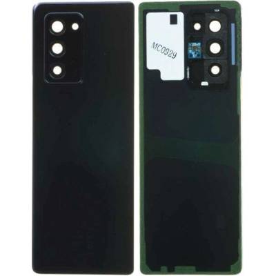 Samsung Galaxy Z Fold 2 F916B - Bateriový Kryt (Mystic Black) - GH82-23688A, GH82-27284A Genuine Service Pack, Black