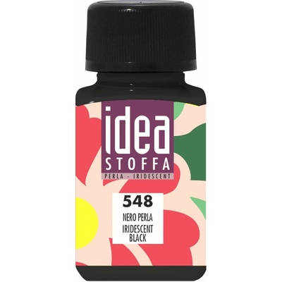 Maimeri Idea Stoffa farba na textil 60 ml meniaca sa čierna