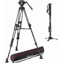 Manfrotto 504X + Alu Fast Twin