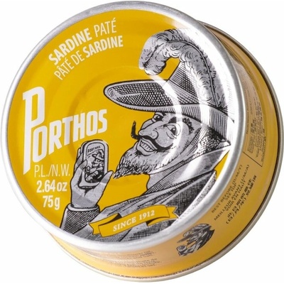 Porthos Sardinková paštika 75 g