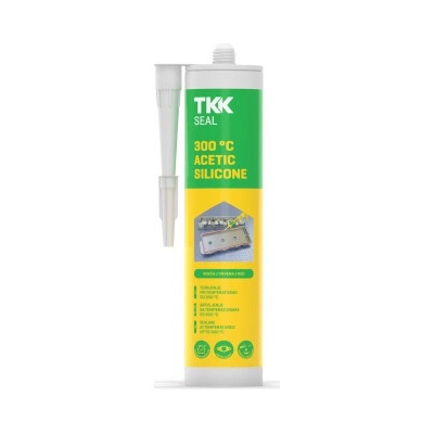 TKK Seal 300 °C acetátový silikón 60 ml červená