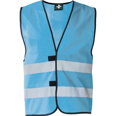 Korntex Dortmund Unisex reflexná vesta KX100 Sky Blue