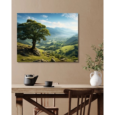 ZUTY Obrazy na stenu - Strom na hore Rámovanie: bez rámu a bez vypnutia plátna, Rozmer: 40x50 cm