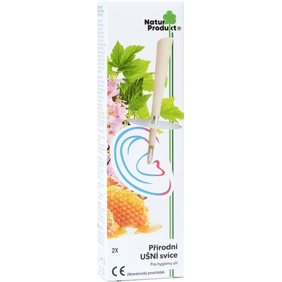 Naturprodukt přírodní ušní svíce 2 ks – Hledejceny.cz