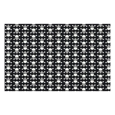 Gekkofix 12650 Samolepiaca fólia Lebky čierno/biela 45cm x 15m