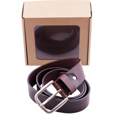 Opasek LEE LF045024 LEE belt DARK BROWN