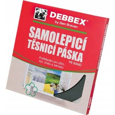 Den Braven Samolepiaca tesniaca páska na okná a dvere 9 mm x 3 mm x 20 m sivá