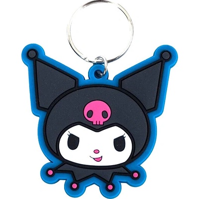 Prívesok na kľúče Sanrio Hello Kitty Kuromi (Smile) Keychain