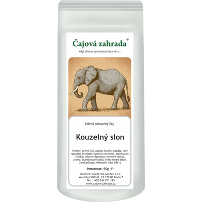 Čajová zahrada Kouzelný slon zelený ochucený čaj 0,5 kg