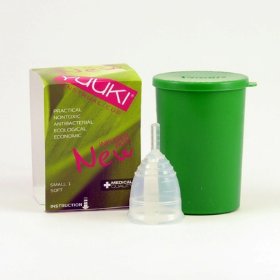 Yuuki menstruační kalíšek Soft bílý vel. malý – Hledejceny.cz