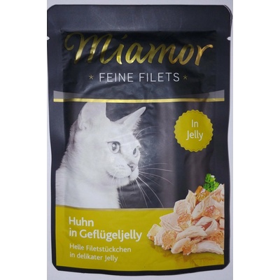 MIAMOR Feine Filets Chicken with poultry jelly wet cat food 100 g