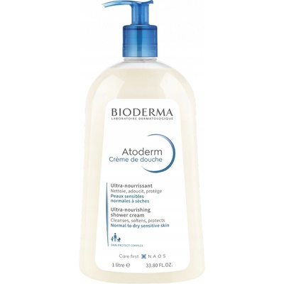 Bioderma Atoderm Vyživující krémový gel na tělo a obličej 1l – Hledejceny.cz