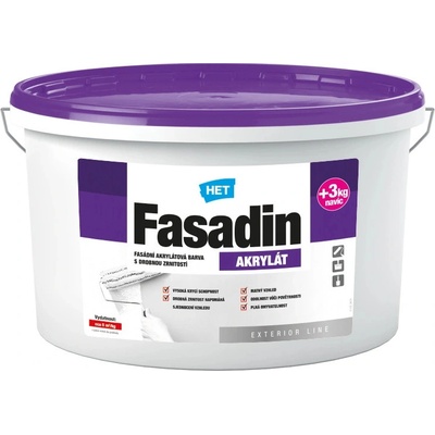 HET Fasadin bílý 15+3 kg – Hledejceny.cz