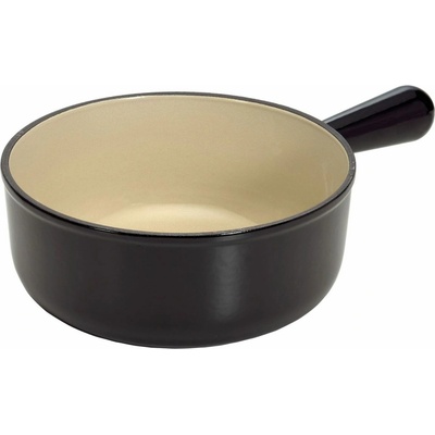 Le Creuset 20007220002460 Rendlík fondue Fondue Caquelon Tradition Collection 22 cm černý