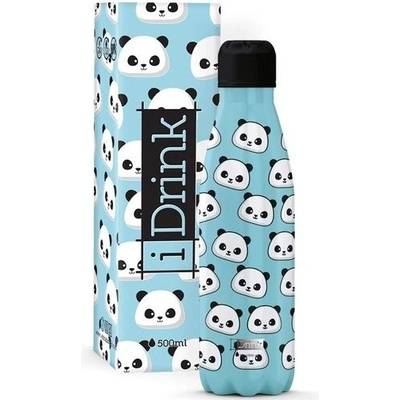 IDrink dětská termoska 2 stěny 350 ml Panda