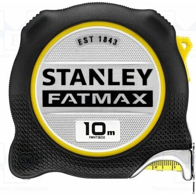 STANLEY FMHT38232-0 Svinovací metr; Dl: 10m; Šíř: 32mm; plast; Třída: II; žlutá; měřidlo
