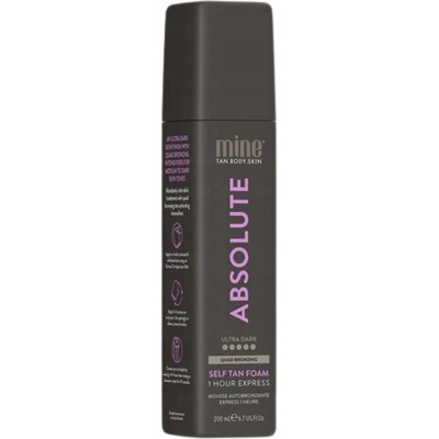 MineTan Samoopalovací pěna na tělo Absolute Ultra Dark 200 ml