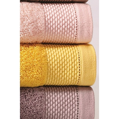 Soft Cotton Bambusový ručník BAMBOO Fialová / šeřík 50 x 100 cm