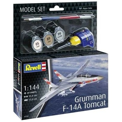 REVELL ModelSet letadlo 63782 Grumman F 14A Tomcat 1:144