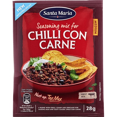 Santa Maria Chili ConCarne Seasoning Mix 28 g – Hledejceny.cz